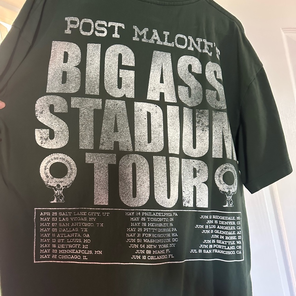 Post Malone 2025 merch